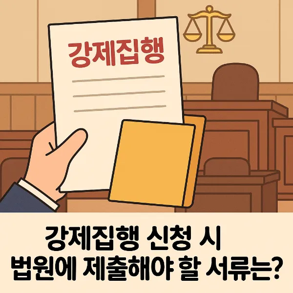 강제집행신청, 민사전문변호사